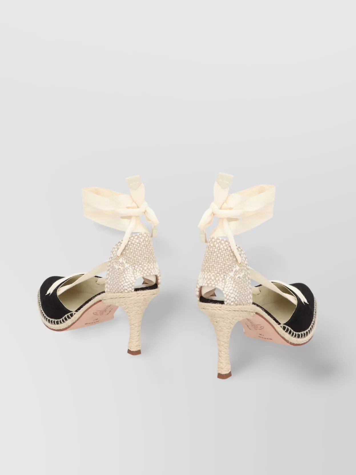 Shop Castaã±er Manolo Blahnik X Casta Espadrilles À Talon