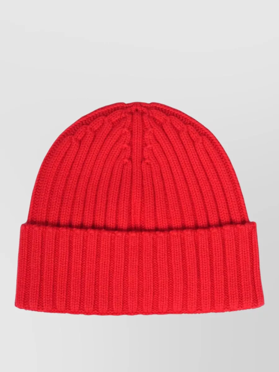 Mc2 Saint Barth ribbed cashmere beanie