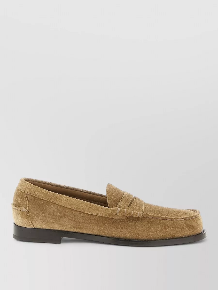 Church's Rowley Loafers Penny Strap Round Toe Suede