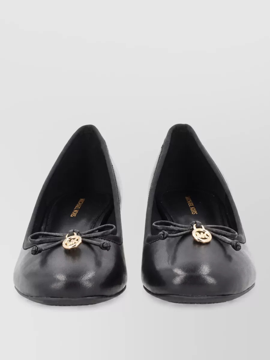 Michael Kors leather ballerina shoes