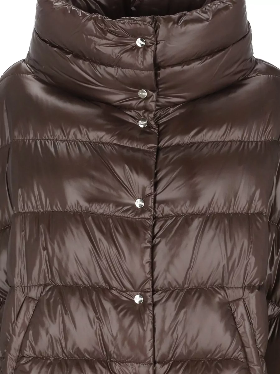 Herno Quilted Down Short-Sleeve Short Coat