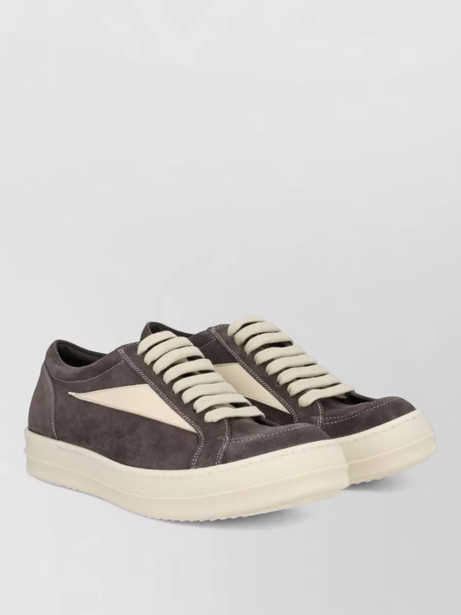 Rick Owens Archive Low Top Suede Sole Sneaker
