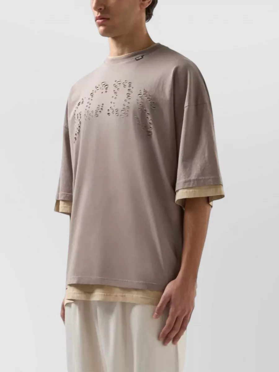 Gcds Cotton Logo Short-Sleeve T-Shirt