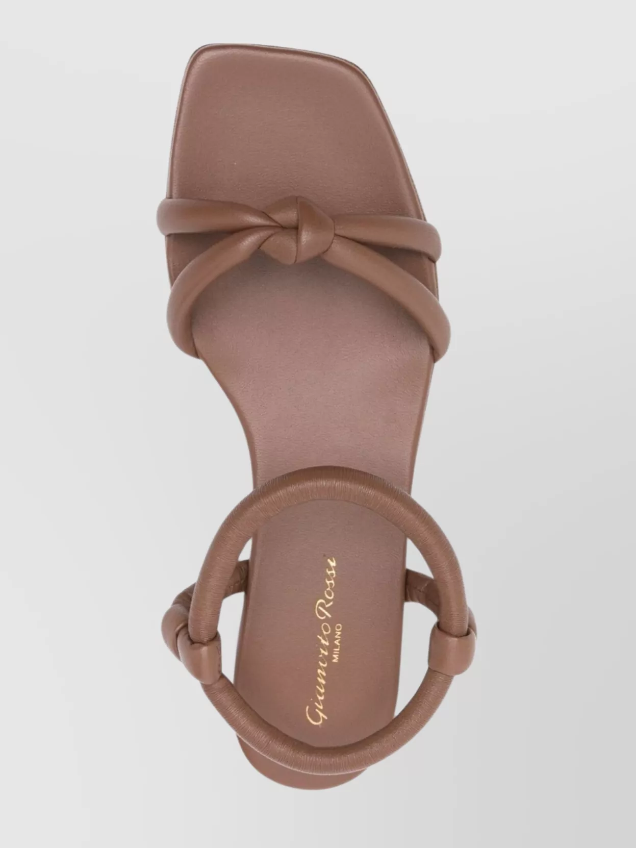 Gianvito Rossi Flat Sole Knotted Straps Sandals