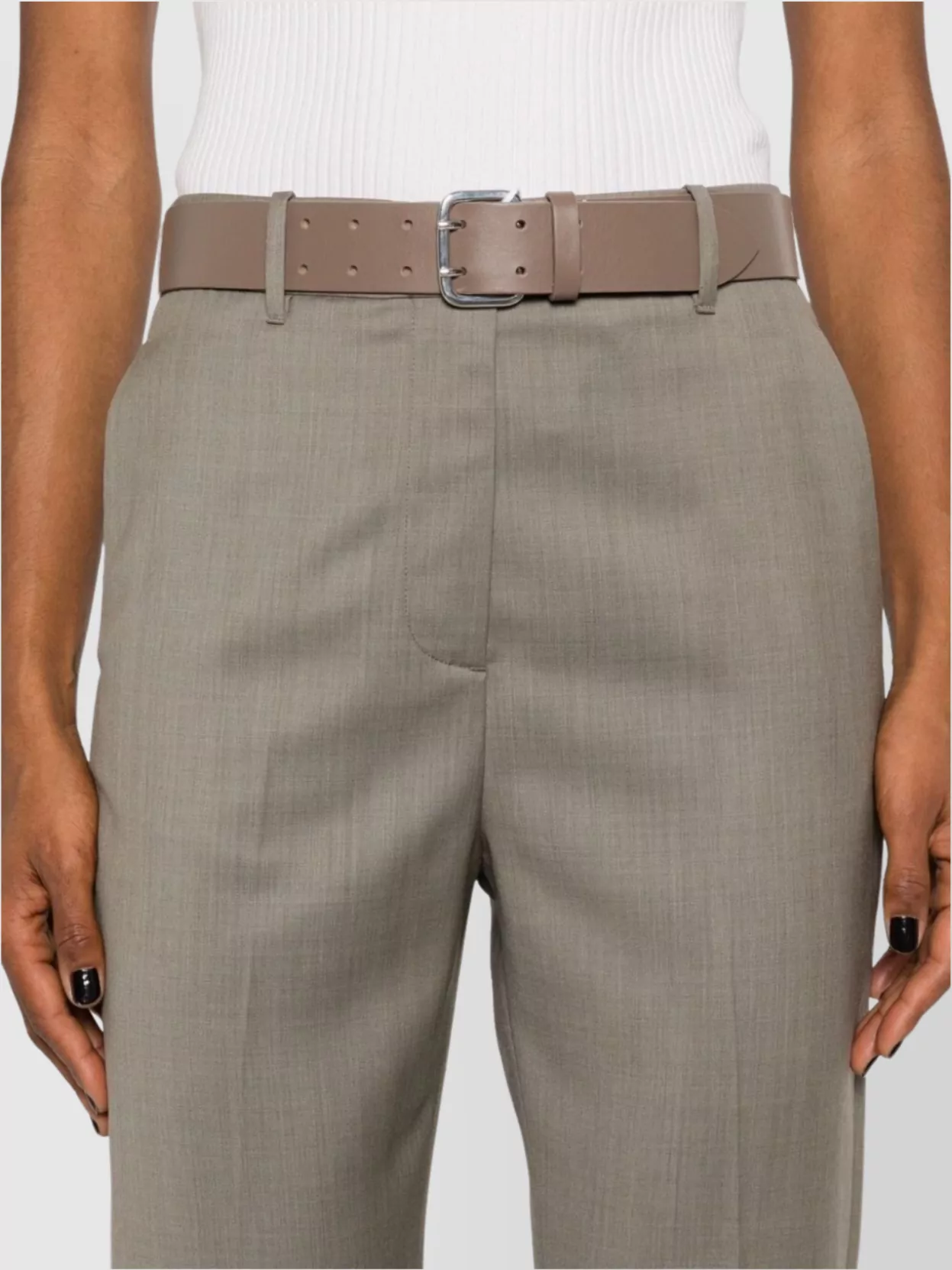 Golden Goose Women's Straight Leg Trousers With Side Pockets