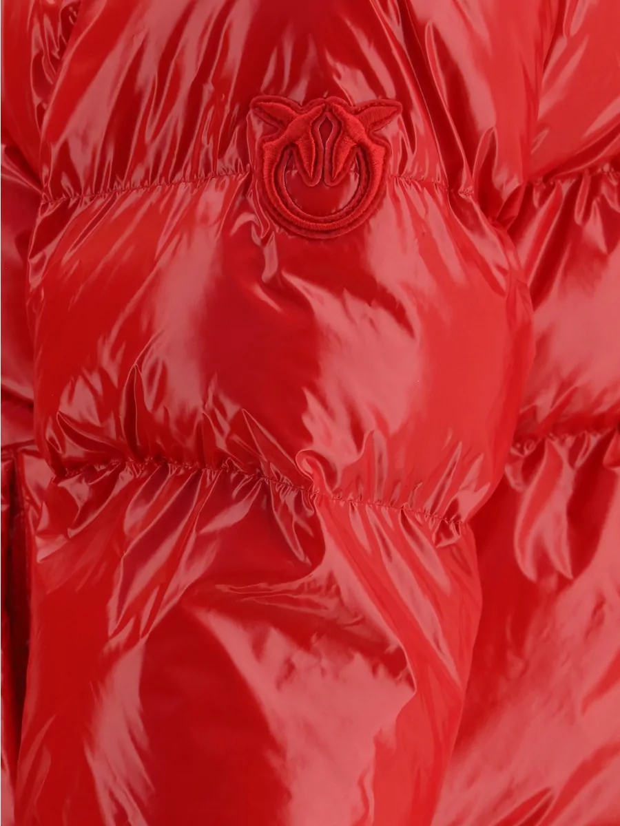 Pinko Glossy Quilted Puffer Jacket
