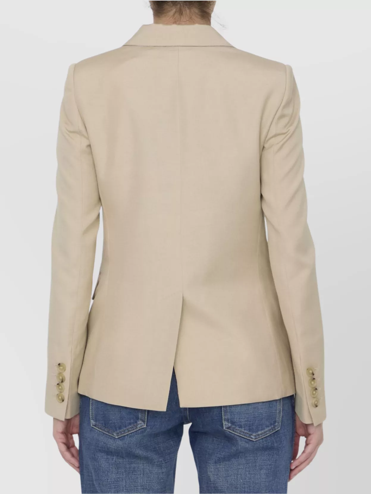 Stella Mccartney Tailored Single-Breasted Blazer With Notched Lapels