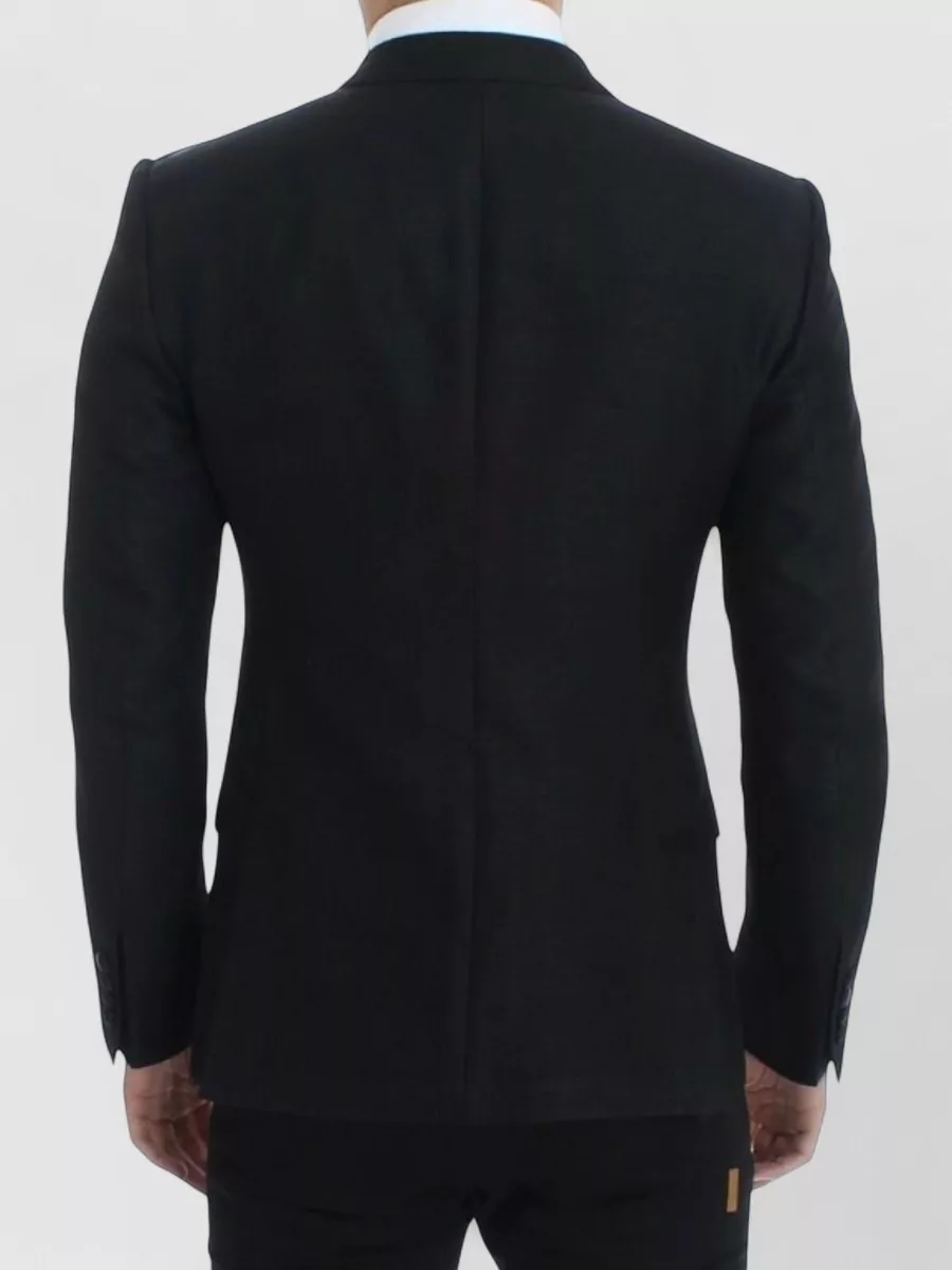 Dolce&Gabbana Wool Silk Slim-Fit Blazer