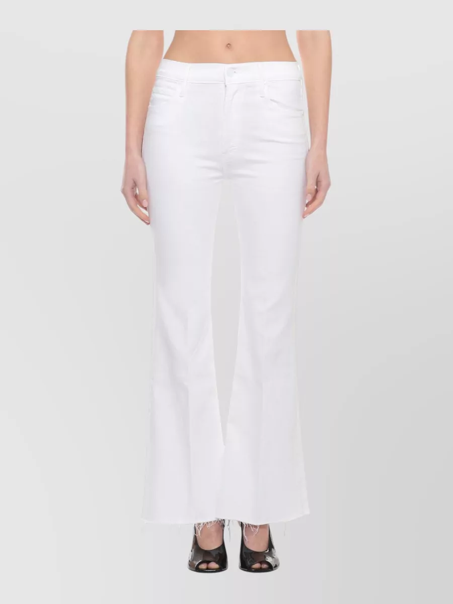 Mother High-Rise Flared Jeans