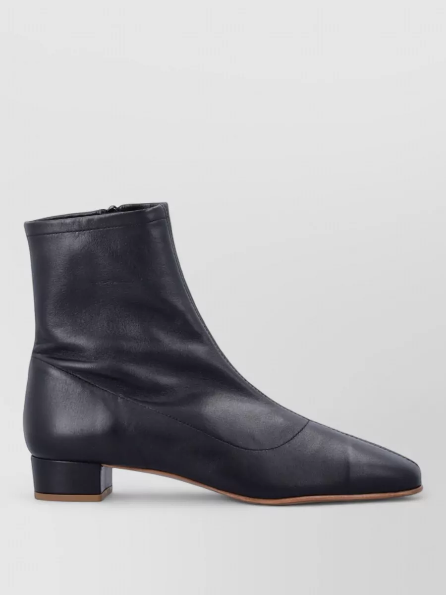By Far Leather Ankle Boots