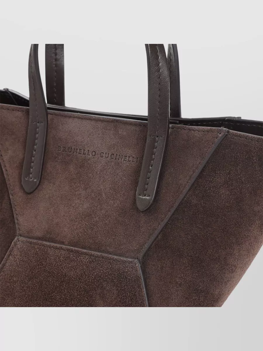 Brunello Cucinelli Na Leather Tote Bag