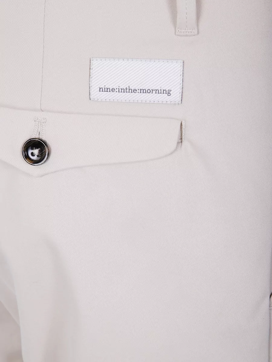 Nine In The Morning Cotton Slim-Fit Trousers