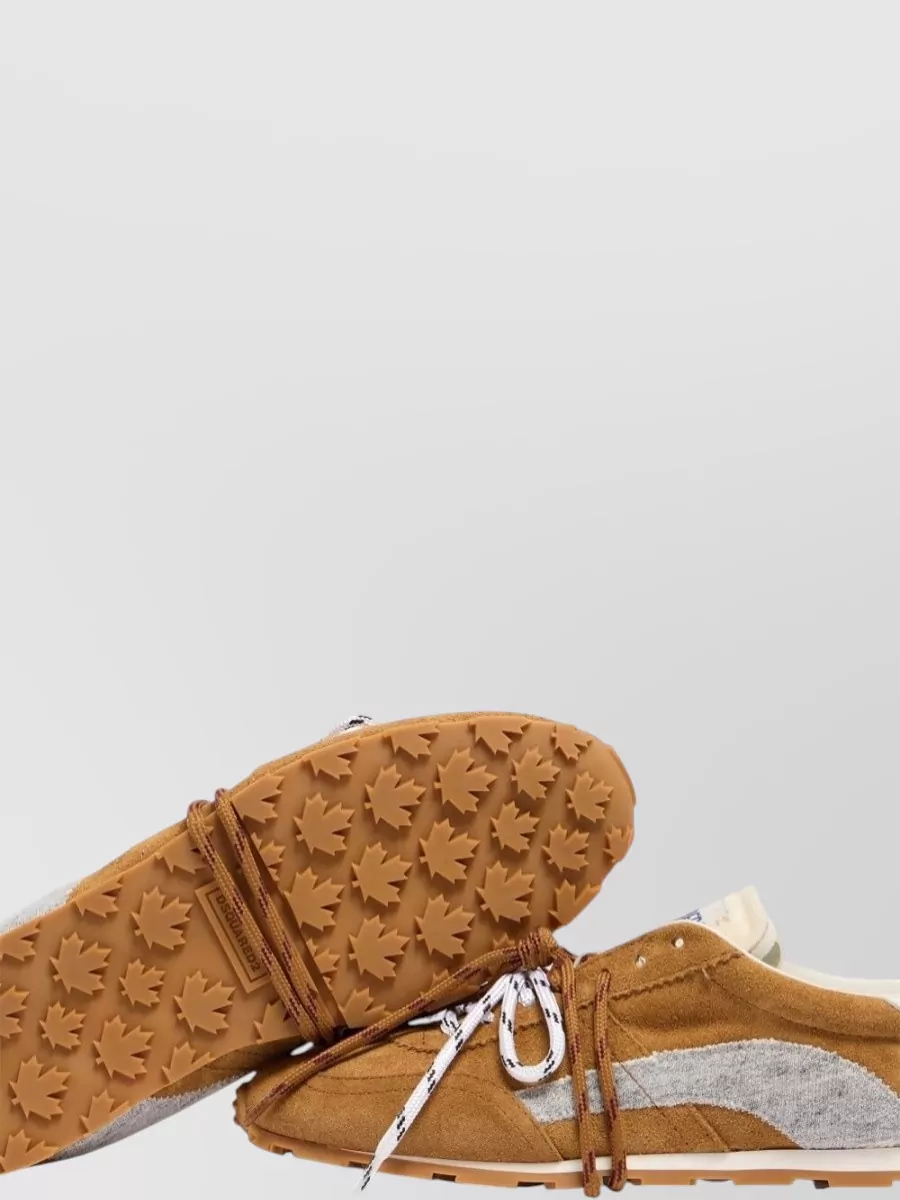 Dsquared2 Leather Low-Top Sneakers