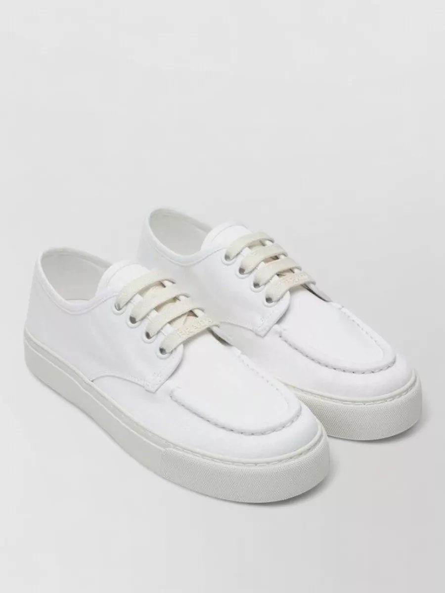 Prada cotton low-top sneakers