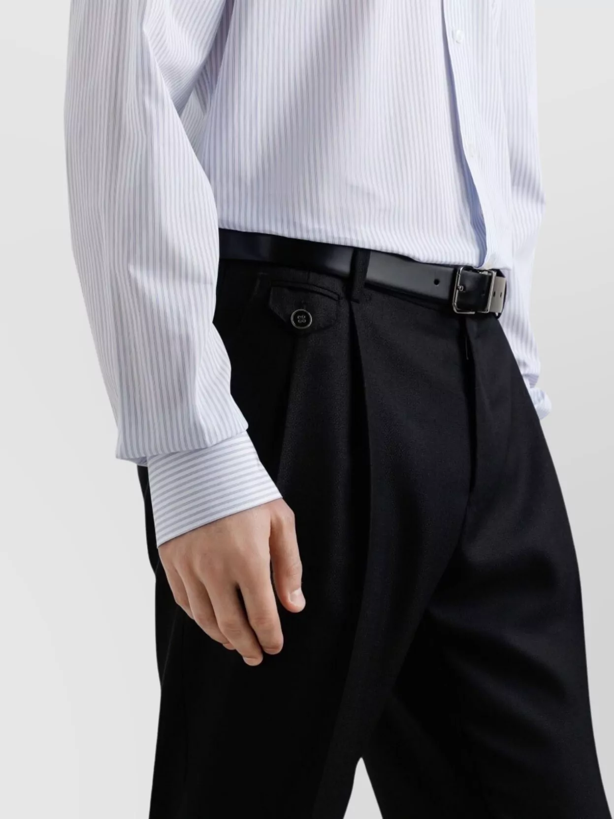 Dolce&Gabbana Tailored Trousers With Stylish Accents
