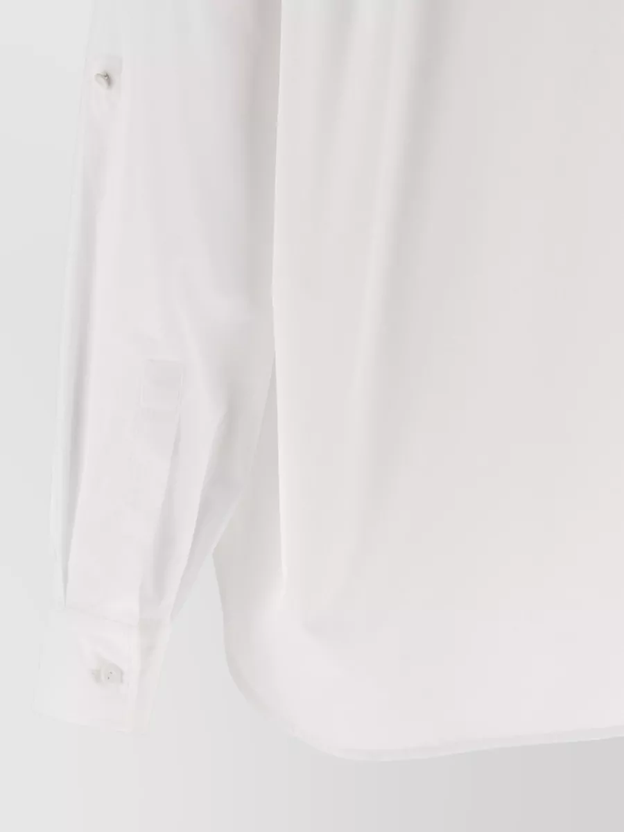 Max Mara Cotton Poplin Shirt