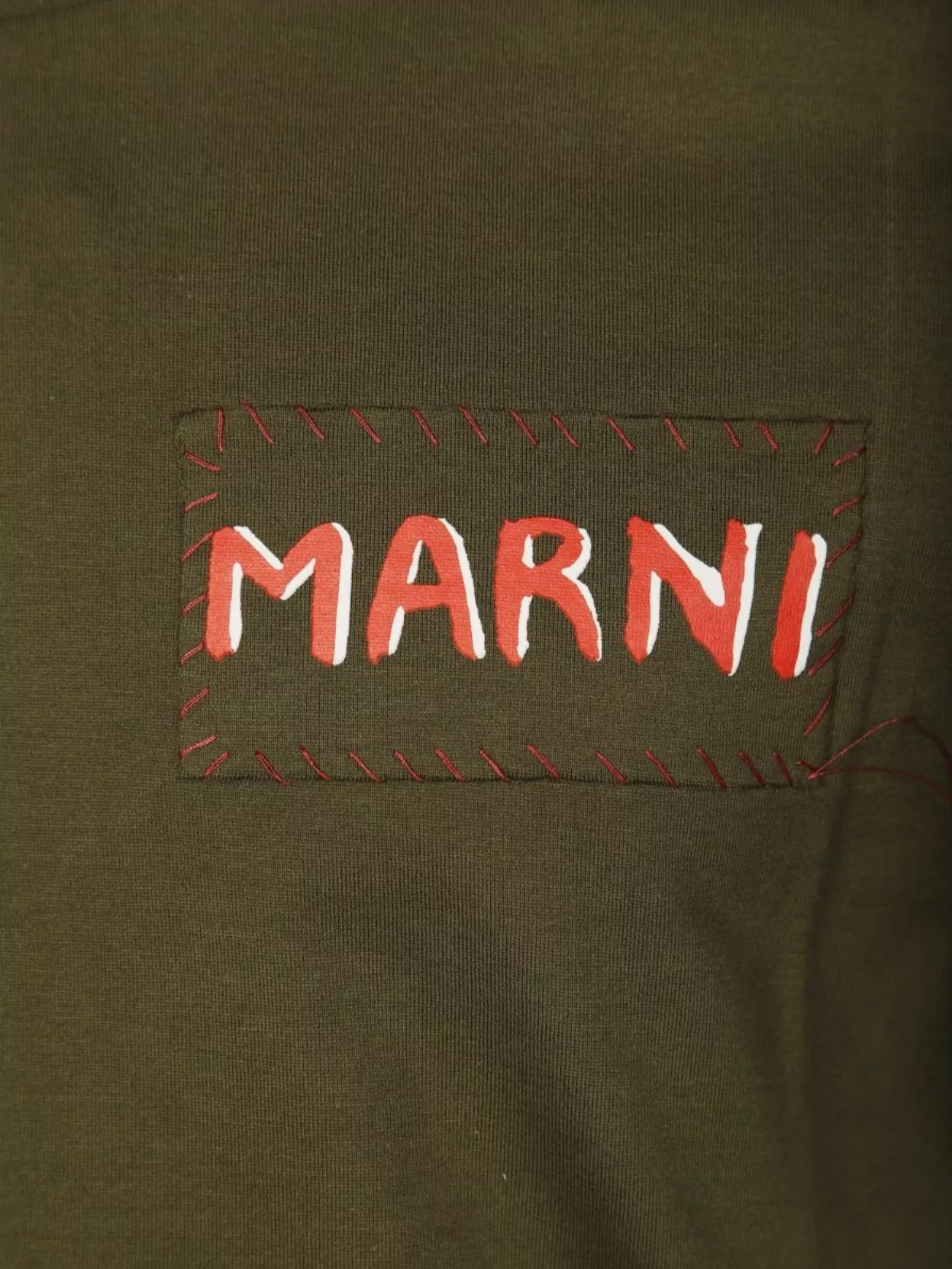 Marni Crew Neck Short Sleeve T-Shirt