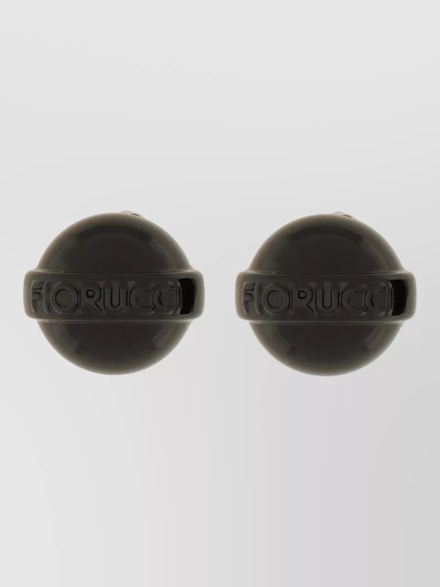 Fiorucci glossy mini dangle earrings