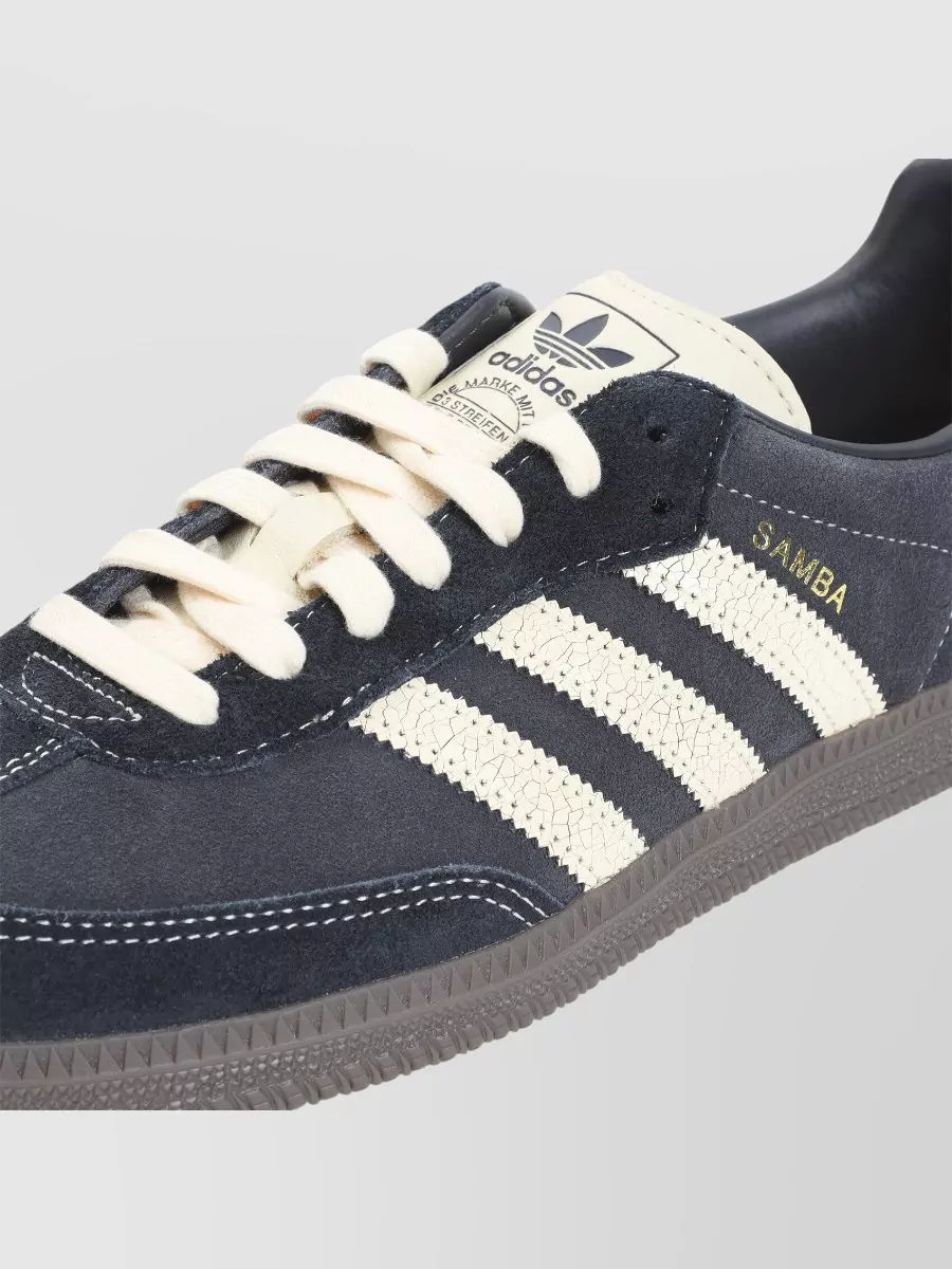 Adidas Suede Leather Low-Top Sneakers