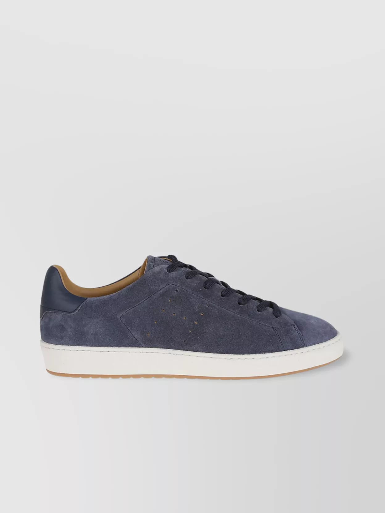 Hogan Lace-Up H Sneakers With Perforated Side