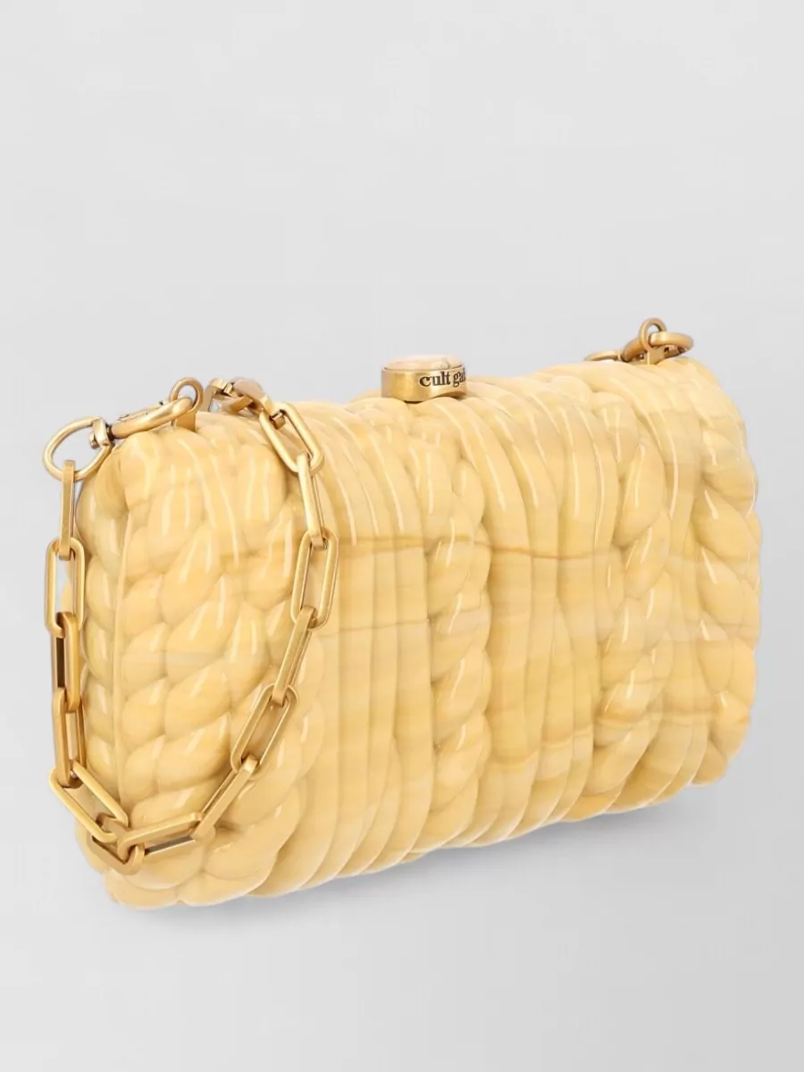 Cult Gaia Acrylic Clutch Bag
