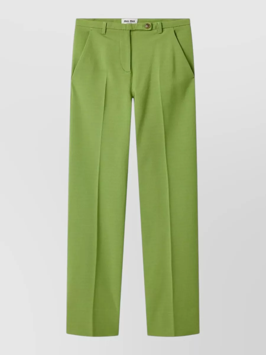 Miu Miu Straight trousers