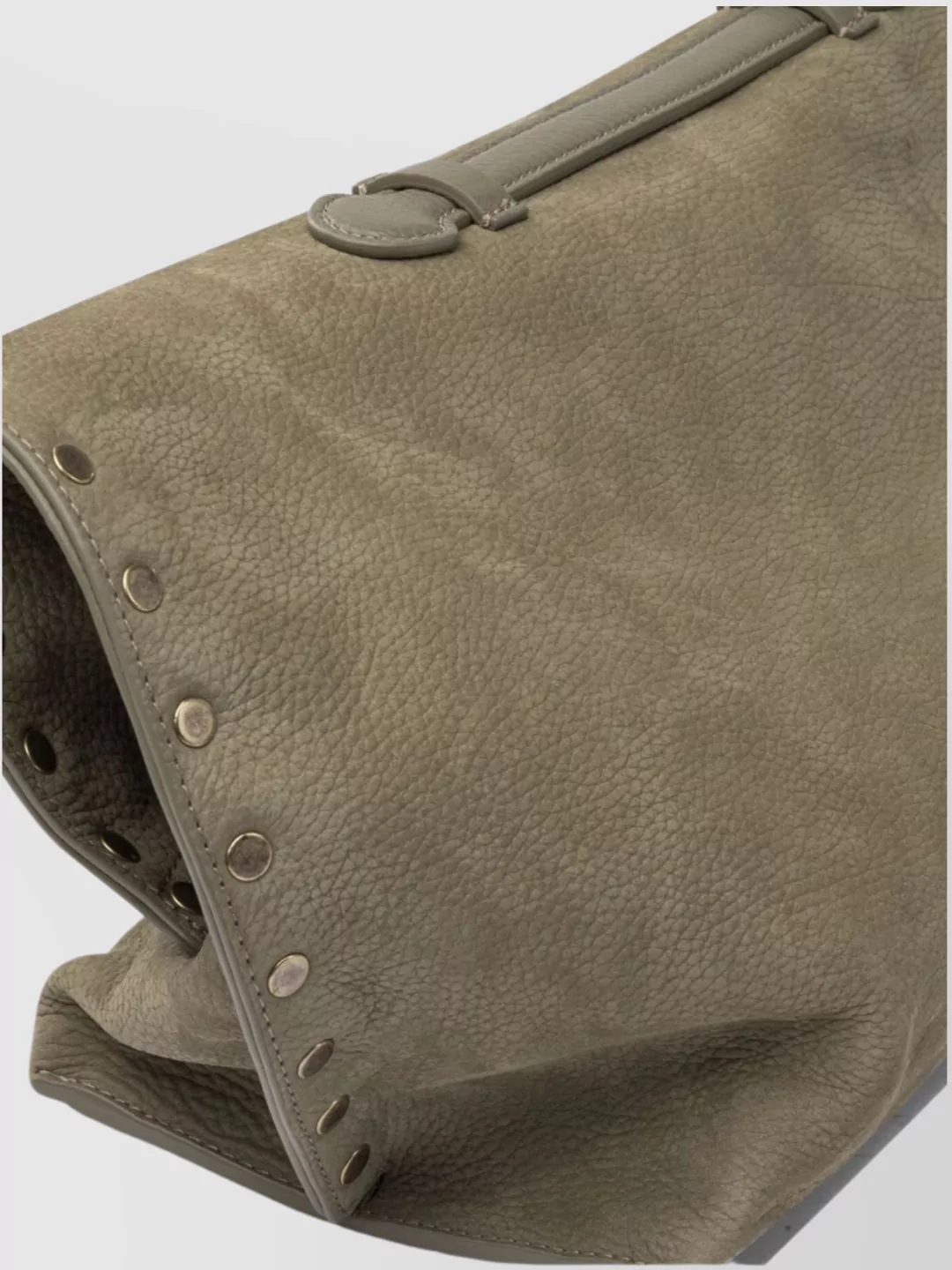Zanellato Shoulder Bag With Studded Top Handles