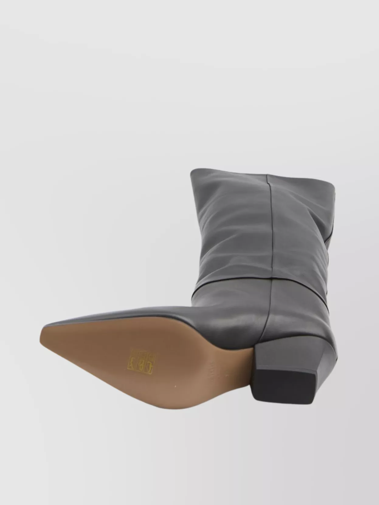 Paris Texas Jane Knee-High Leather Texan Heel Boots