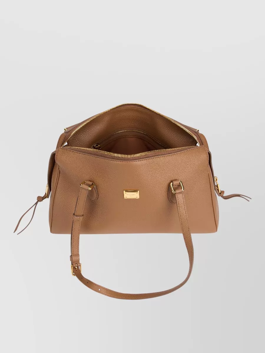 Dolce&Gabbana Odissea Leather Shoulder Bag