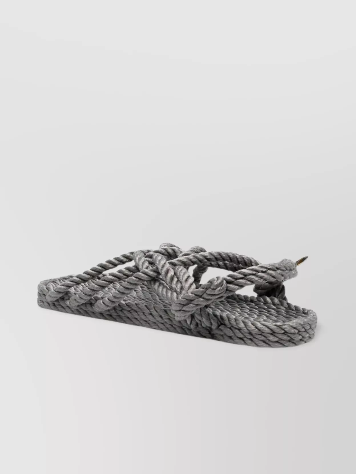 Nomadic State Of Mind Rope Flat Sole Open Toe Sandals