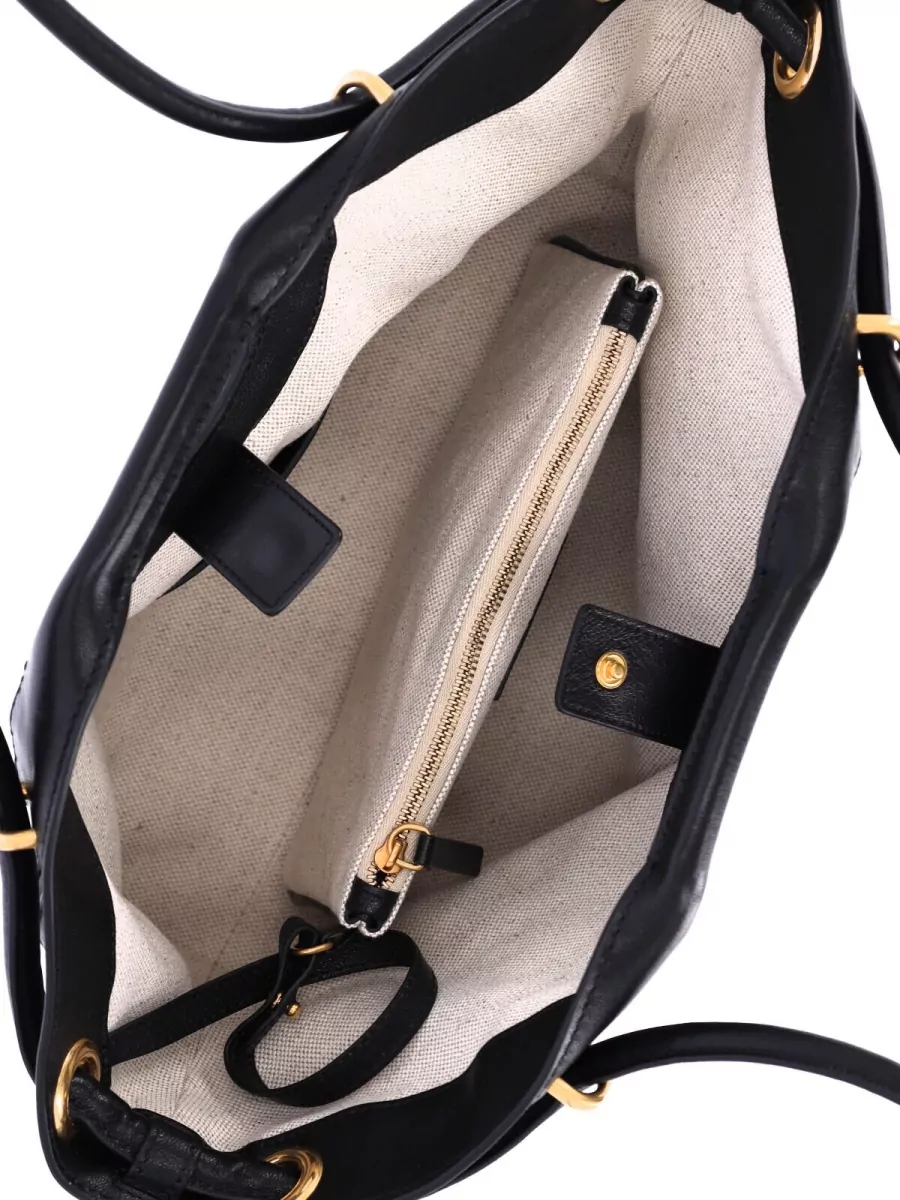 Balmain Leather Shoulder Bag