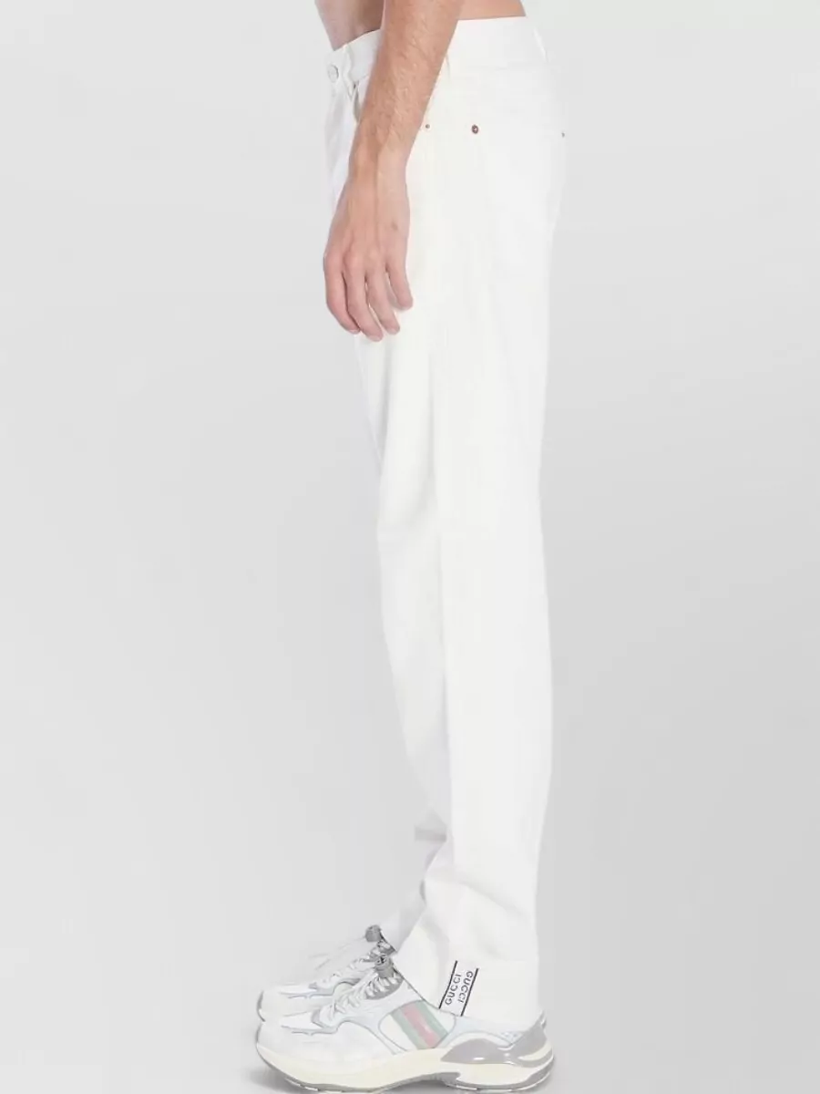 Gucci Denim Straight-Leg Trousers