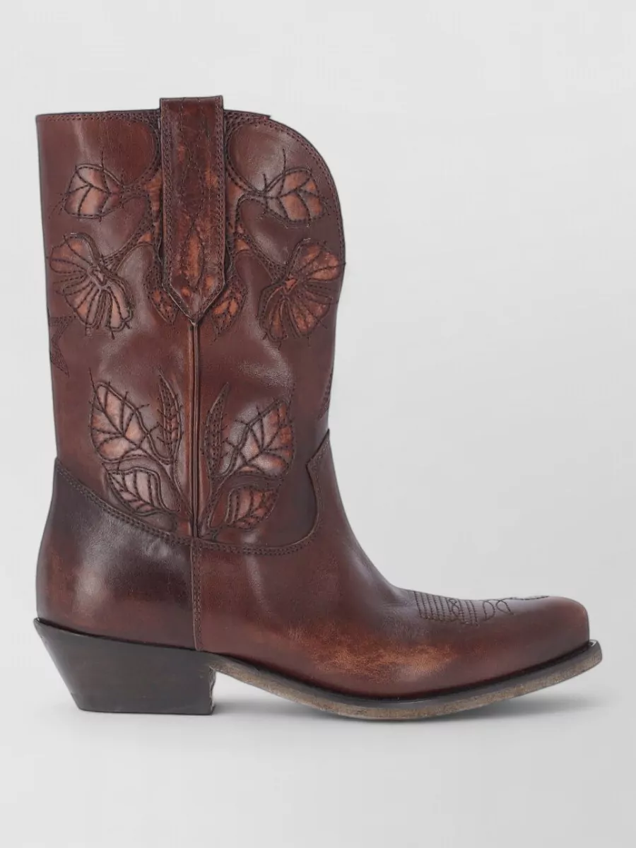 Golden Goose leather ankle boots
