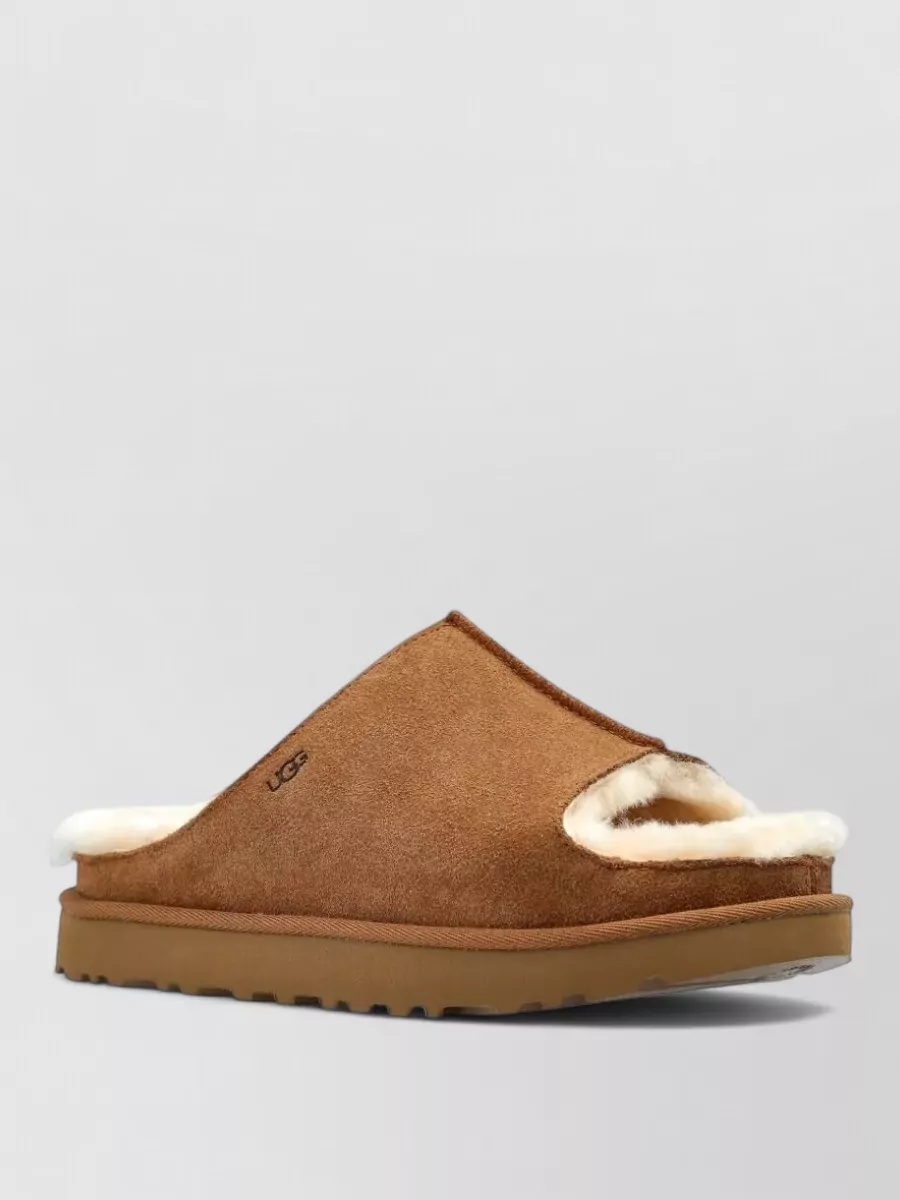 Ugg suede leather mules
