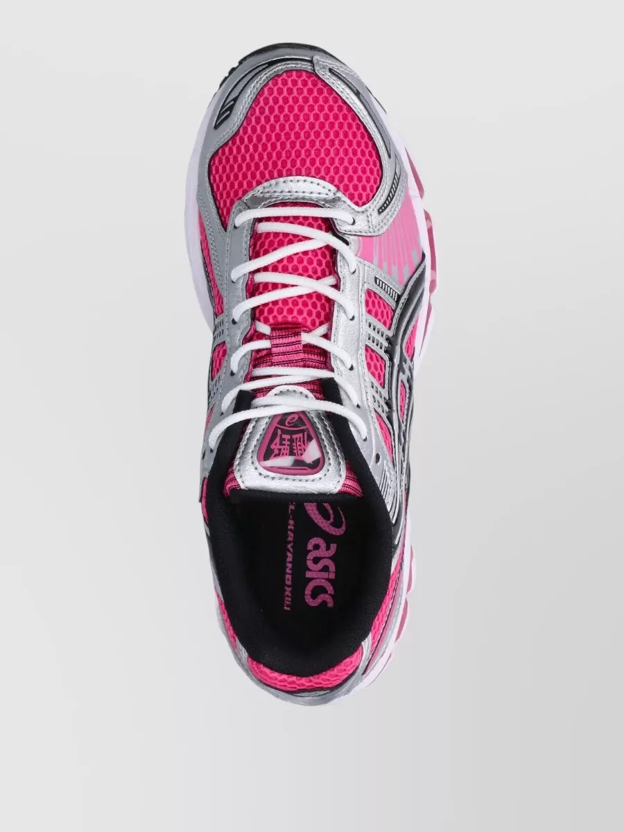 Asics Synthetic Leather Low Top Sneakers