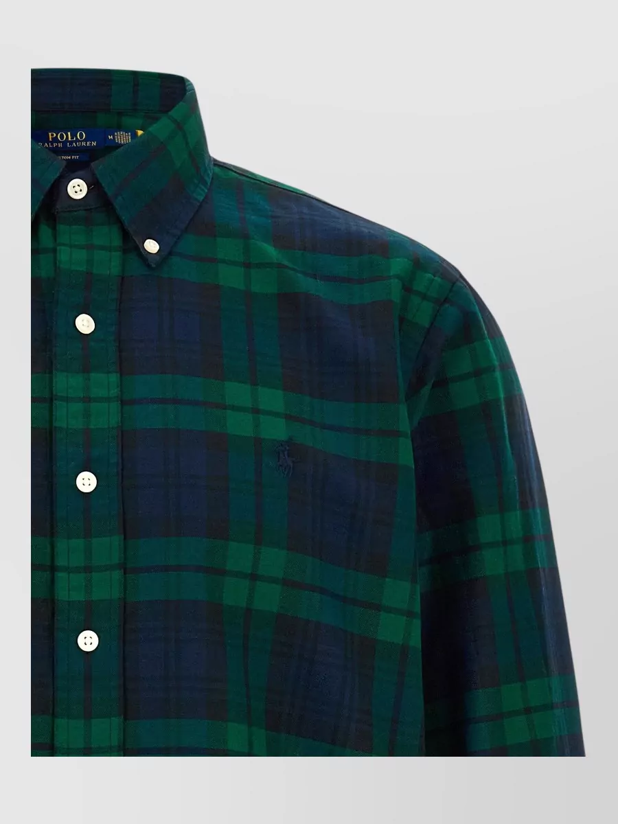 Polo Ralph Lauren checked cotton button-down shirt