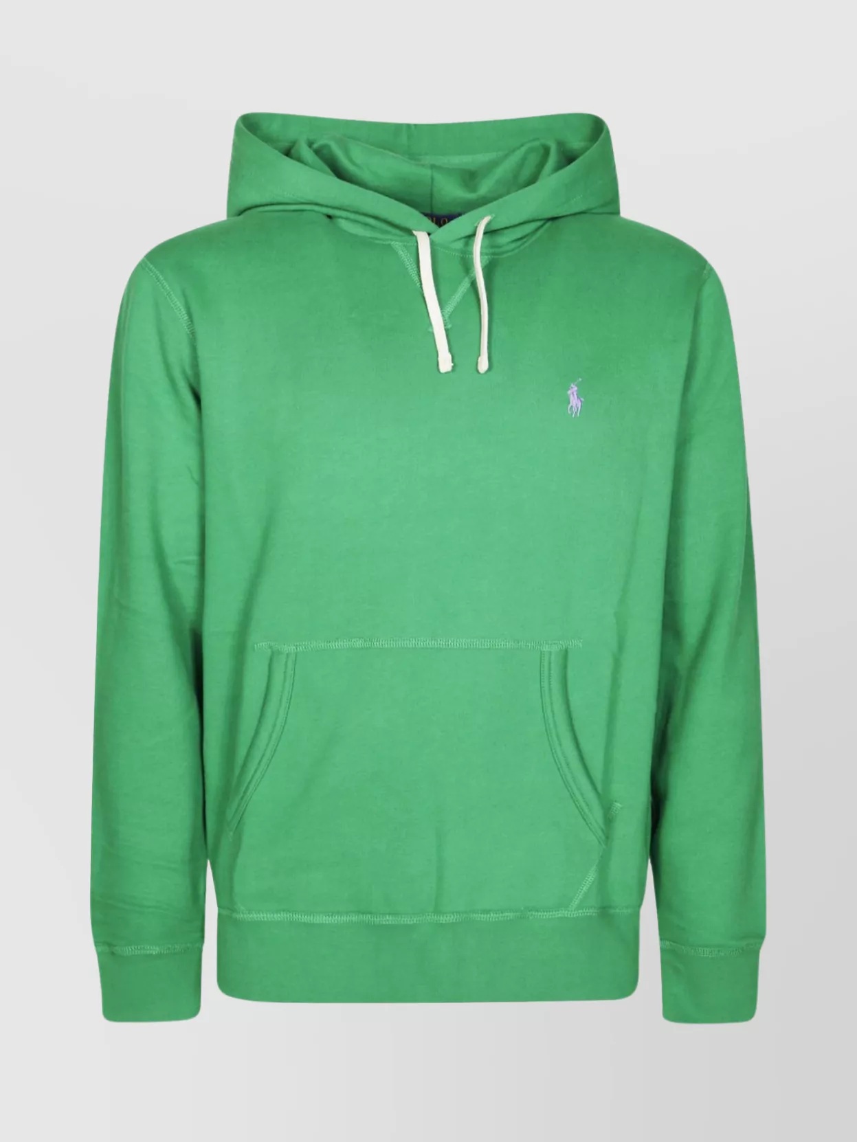 Polo Ralph Lauren Hooded Sweatshirt With Drawstring And Pocket In Green