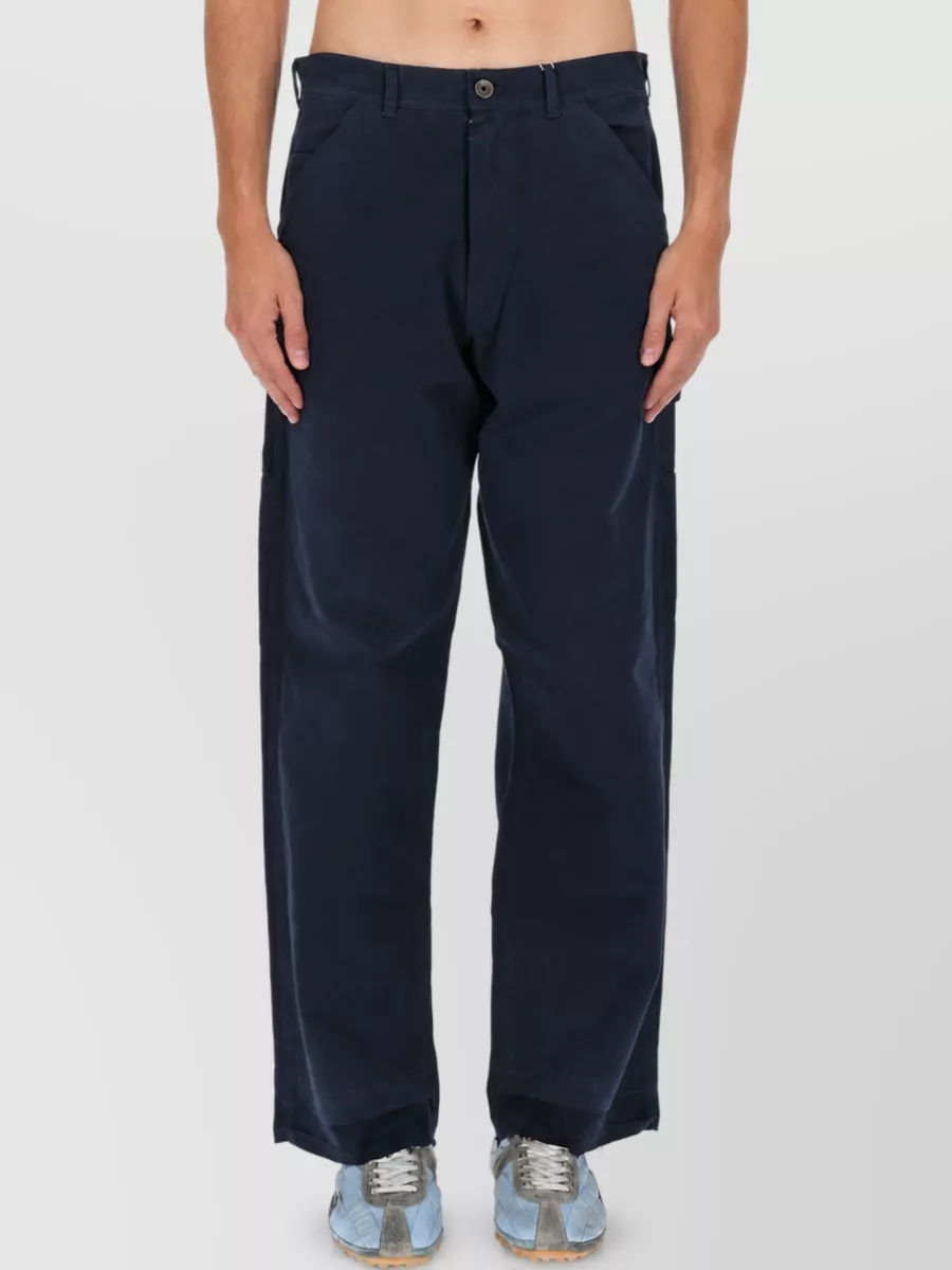 Maison Margiela Straight Leg Jeans Cargo Style Pockets