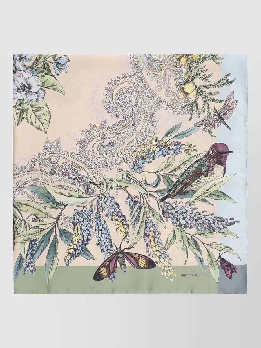 Etro Silk Printed Scarf