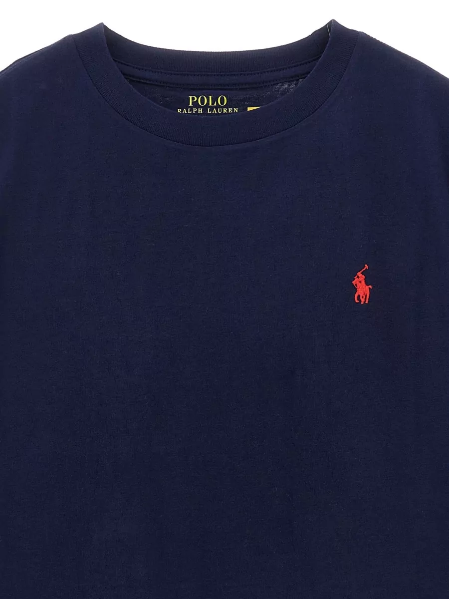 Polo Ralph Lauren Cotton Jersey Logo-Embroidered Crew-Neck T-Shirt