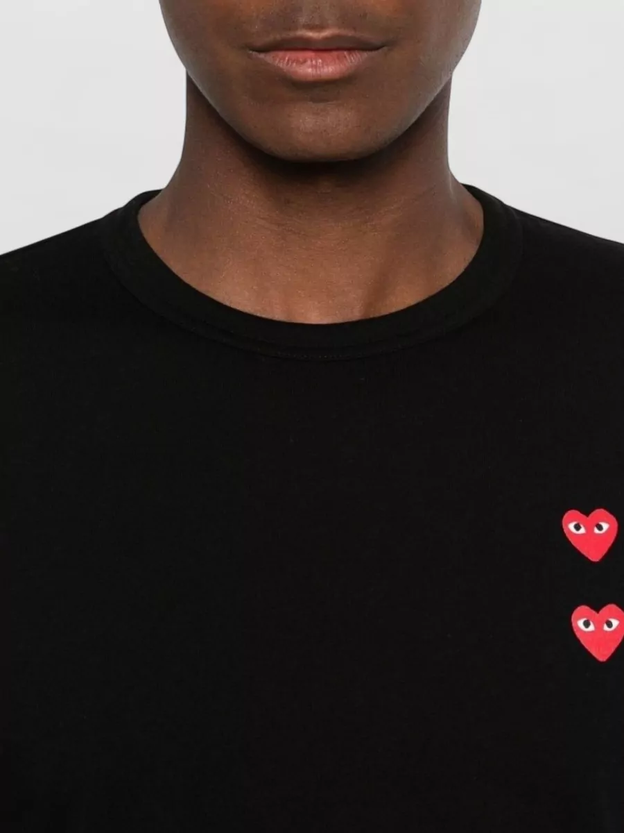 Comme Des Garçons Cotton Long-Sleeve Jumper
