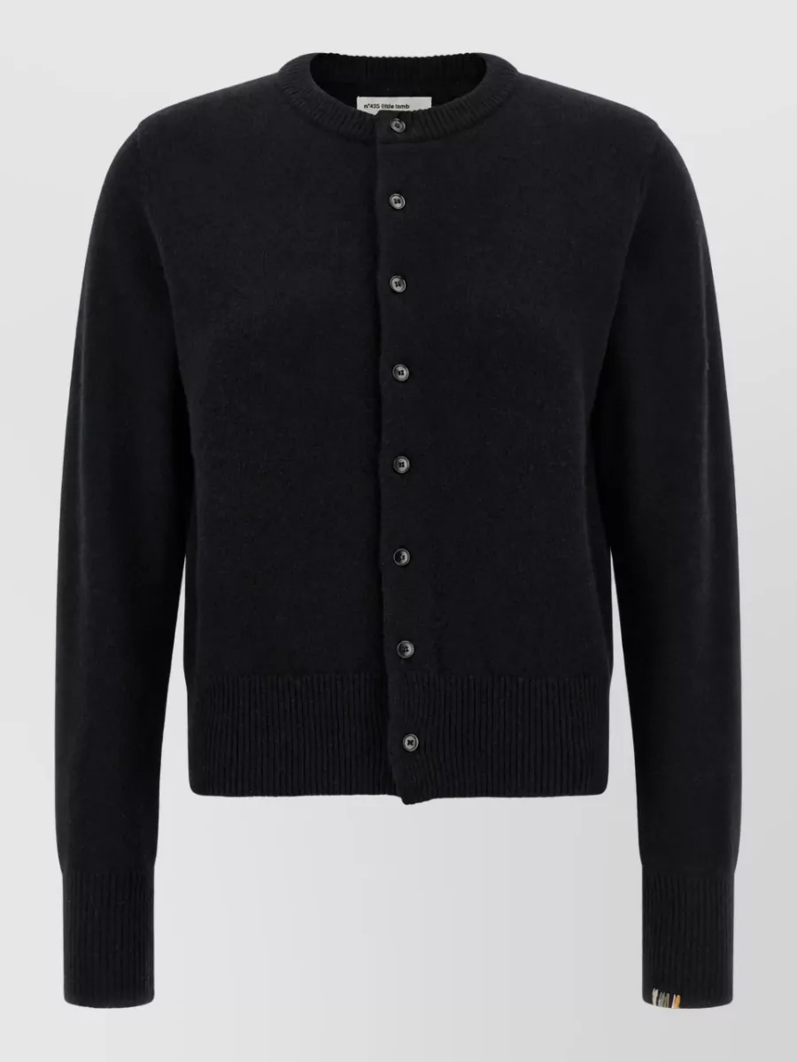 Extreme Cashmere cashmere relaxed-fit ribbed crew-neck cardigan