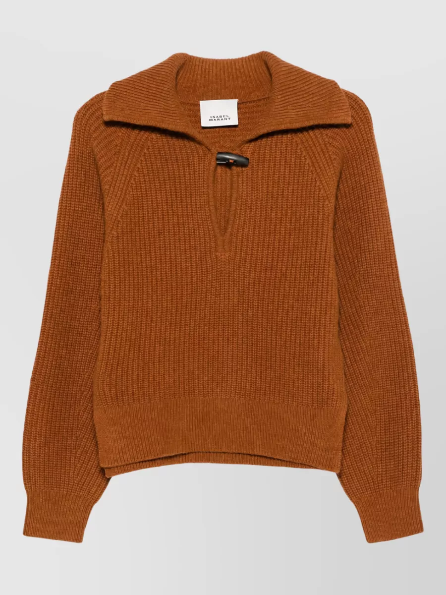 Isabel Marant Ribbed cashmere-blend cardigan