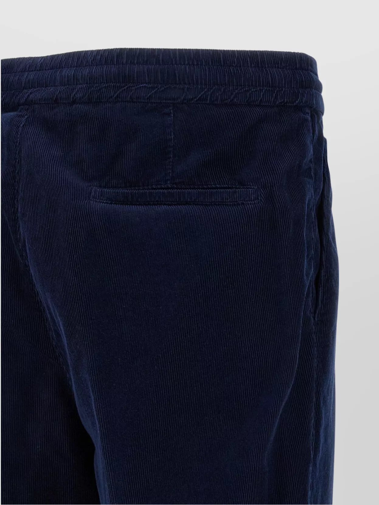Brunello Cucinelli Ribbed Trousers Elastic Waistband