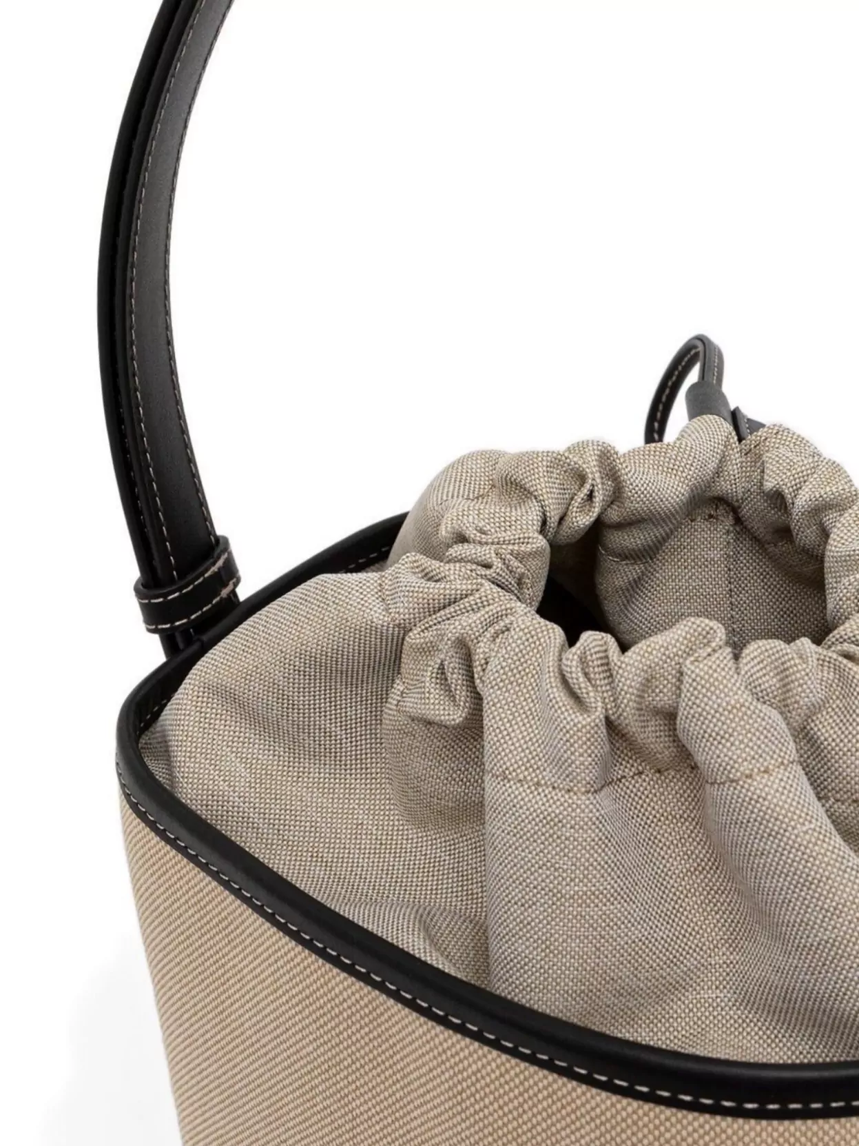 Furla Bucket Bag With Top Handle And Stitching