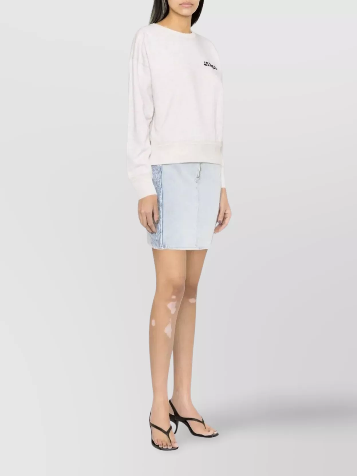 Isabel Marant Long Sleeve Jersey Knit Sweater
