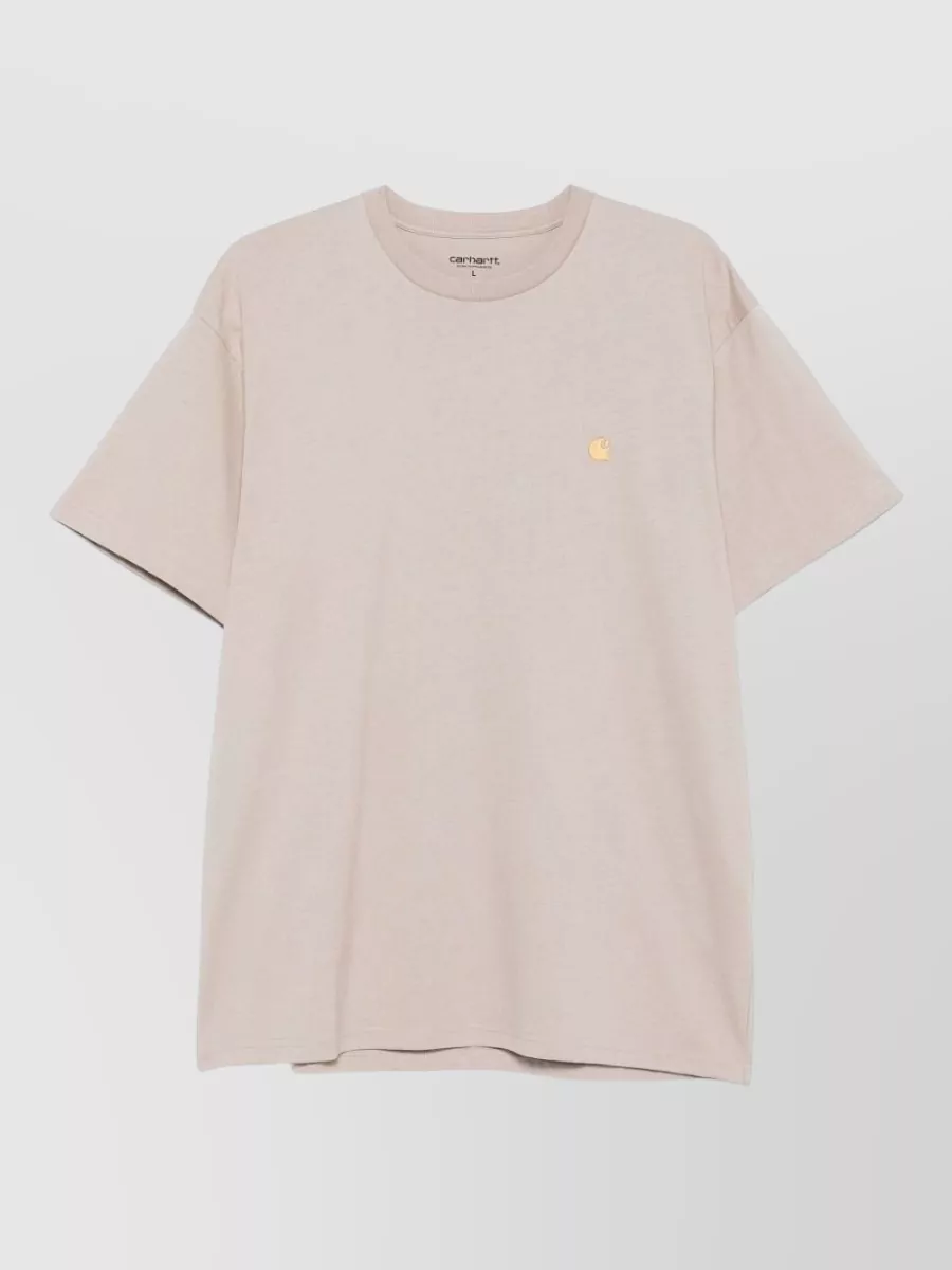 Carhartt Wip cotton logo-embroidered t-shirt