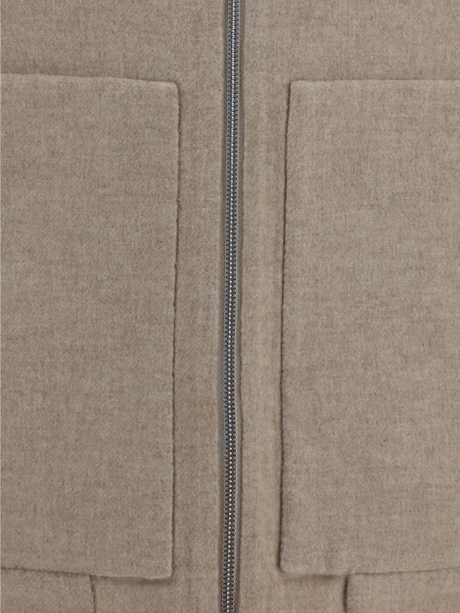 Brunello Cucinelli Cashmere High-Collar Single-Breasted Coat