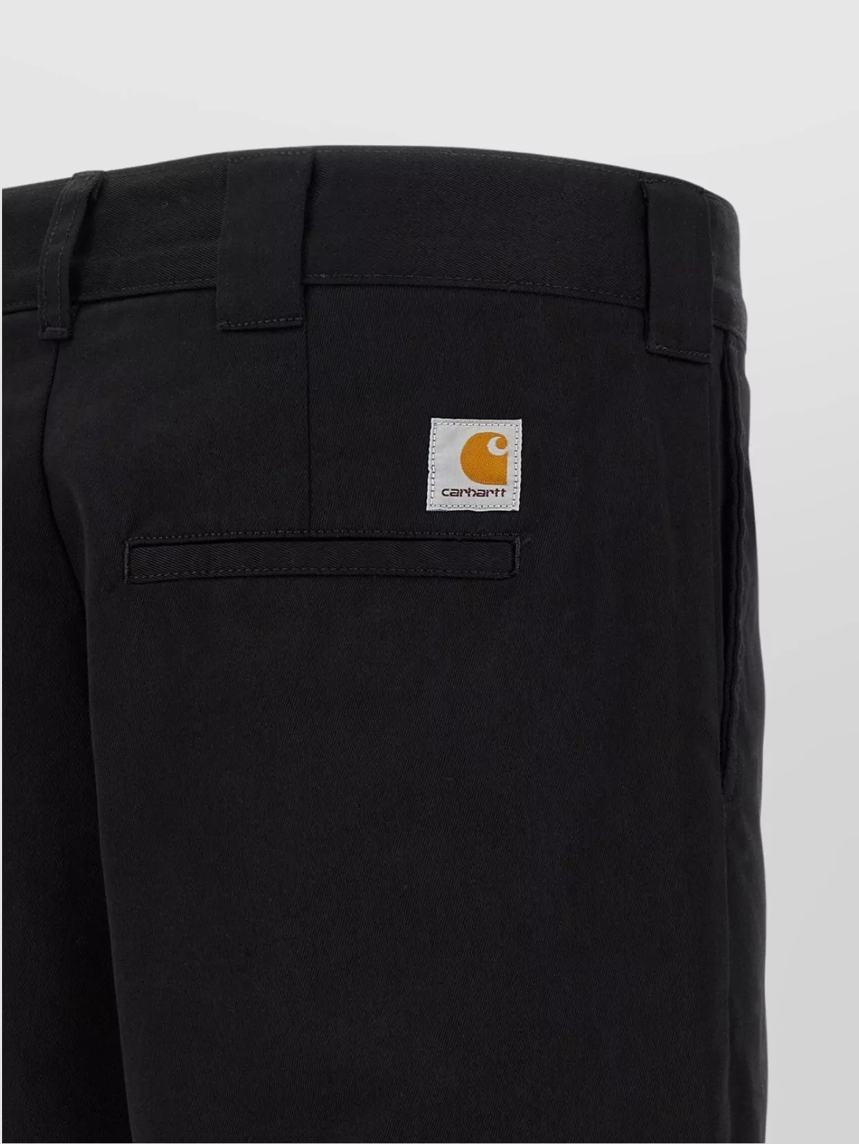 Carhartt Wip Tailored Trousers With Back Pockets And Belt Loops