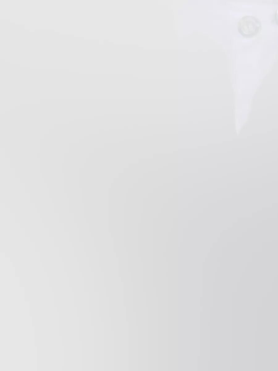 Semicouture Shirt High Collar Button Cuffs Long Sleeves